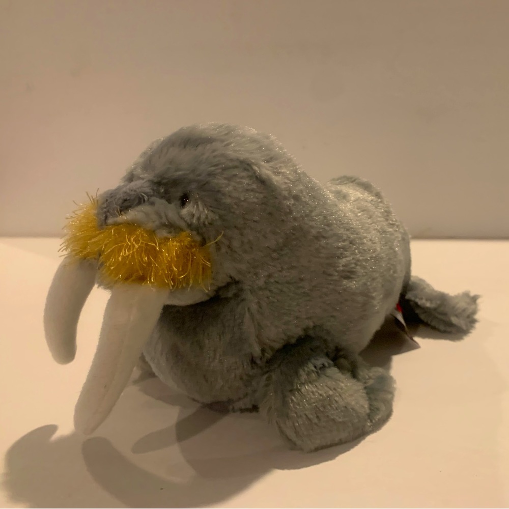 Ganz Webkinz Walrus Plush - Gray 9" Stuffed Animal Children's Toy HM332 No Code
